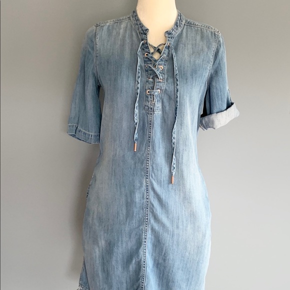 Calvin Klein Denim Dress - Picture 4 of 5